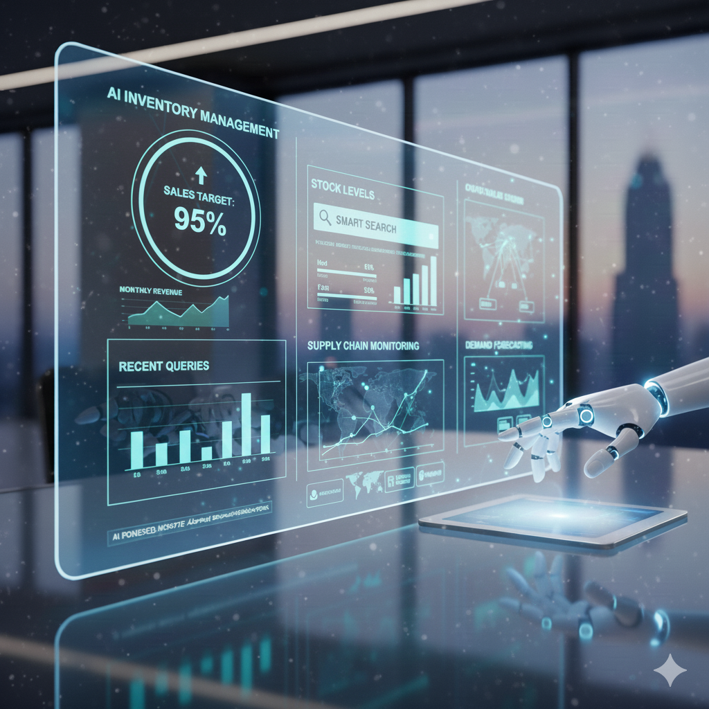 Inventory management tracking stock levels and integration with accounting