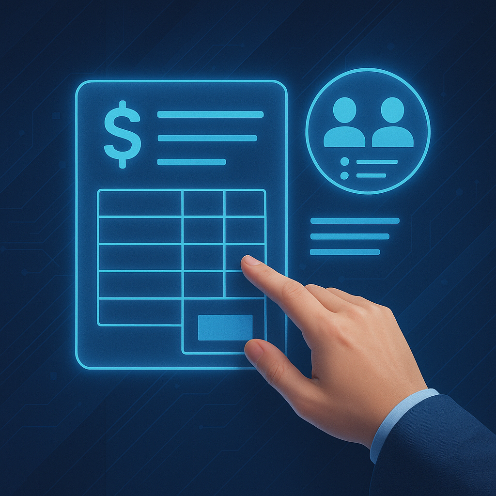 Automated statement of accounts for debtors and creditors