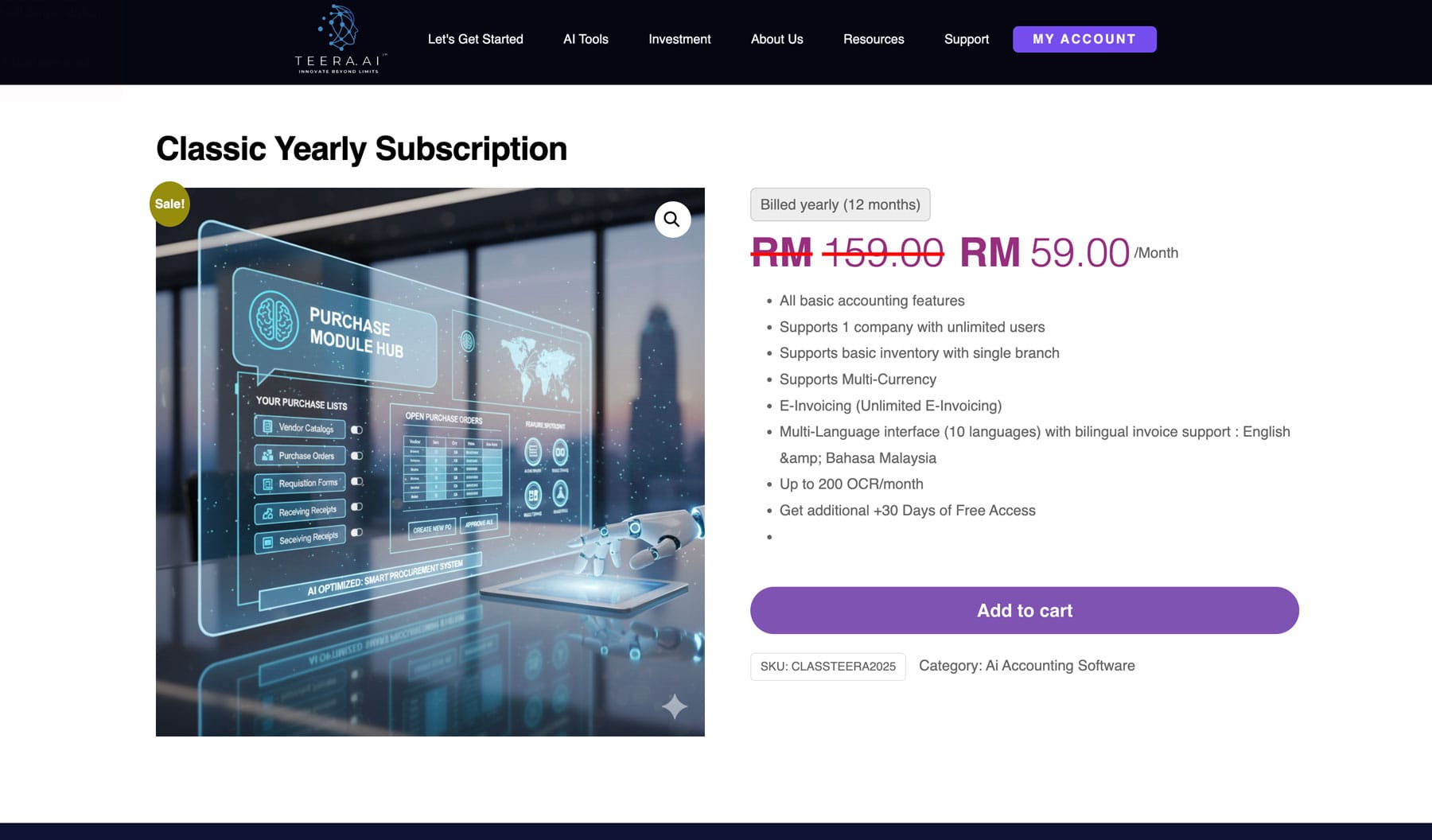 Step 8 – Add to cart